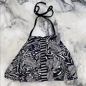 Black & White bikini top